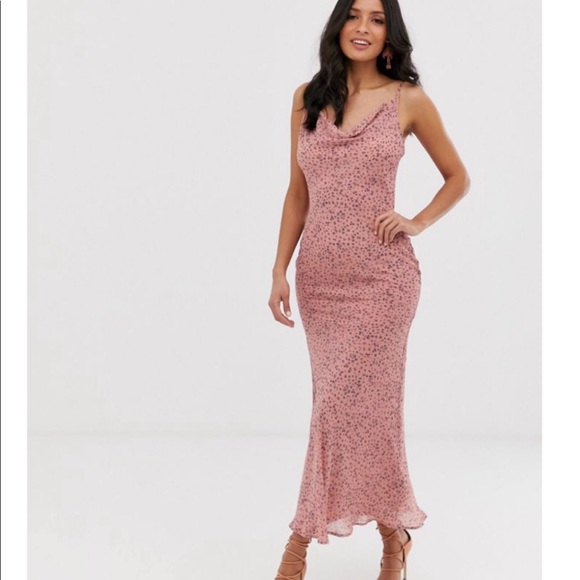 Maxi floral print dress - Picture 1 of 5